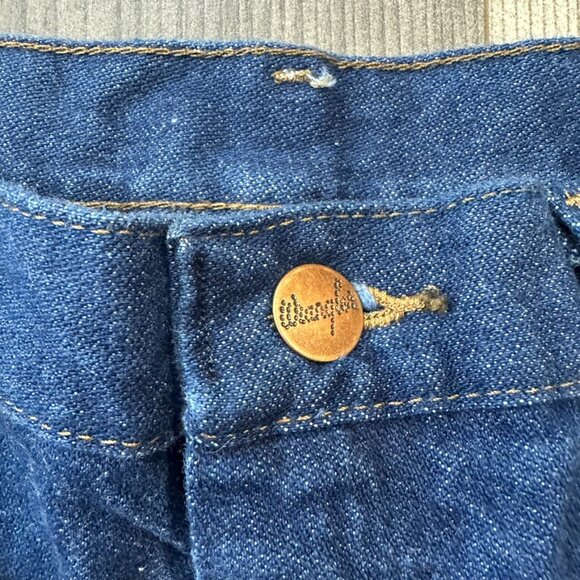 Wrangler Mens Cowboy Cut Slim Fit 32x32 Jeans Denim Indigo Western Modern Work - Picture 3 of 9